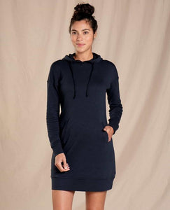 TOAD&CO FOLLOW THROUGH HOODED DRESS