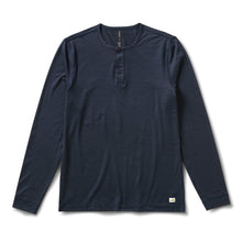 Load image into Gallery viewer, VUORI EASE PERFORMANCE HENLEY LONG SLEEVE MENS SHIRT
