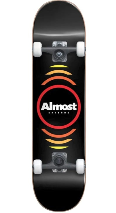 ALMOST REFLEX YOUTH FP SOFT WHEELS COMPLETE SKATEBOARD 7.0