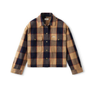 BRIXTON BOWERY LONG SLEEVE FLANNEL WOMENS