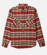 Load image into Gallery viewer, BRIXTON BOWERY STRETCH LONG SLEEVE X FLANNEL MENS BUTTON DOWN SHIRT
