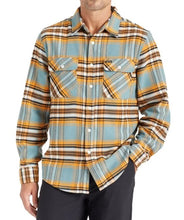 Load image into Gallery viewer, BRIXTON BOWERY STRETCH LONG SLEEVE X FLANNEL MENS BUTTON DOWN SHIRT
