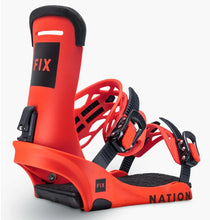 Load image into Gallery viewer, FIX NATION SNOWBOARD BINDINGS
