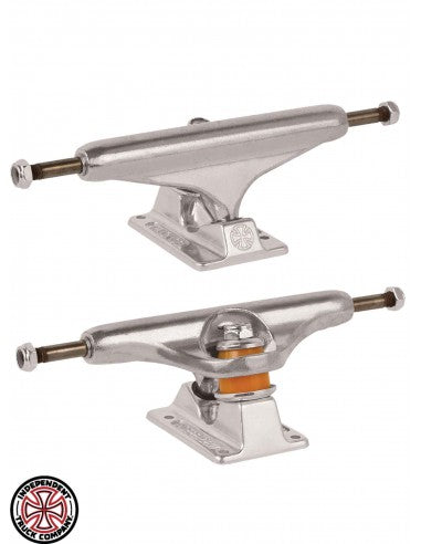 INDEPENDENT STAGE 11 FORGED HOLLOW SILVER SKATEBOARD TRUCKS