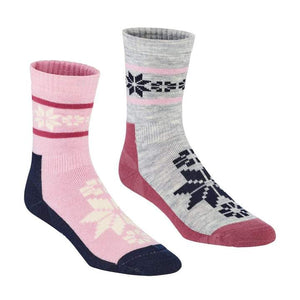 KARI TRAA RUSA WOOL 2 PACK SOCKS