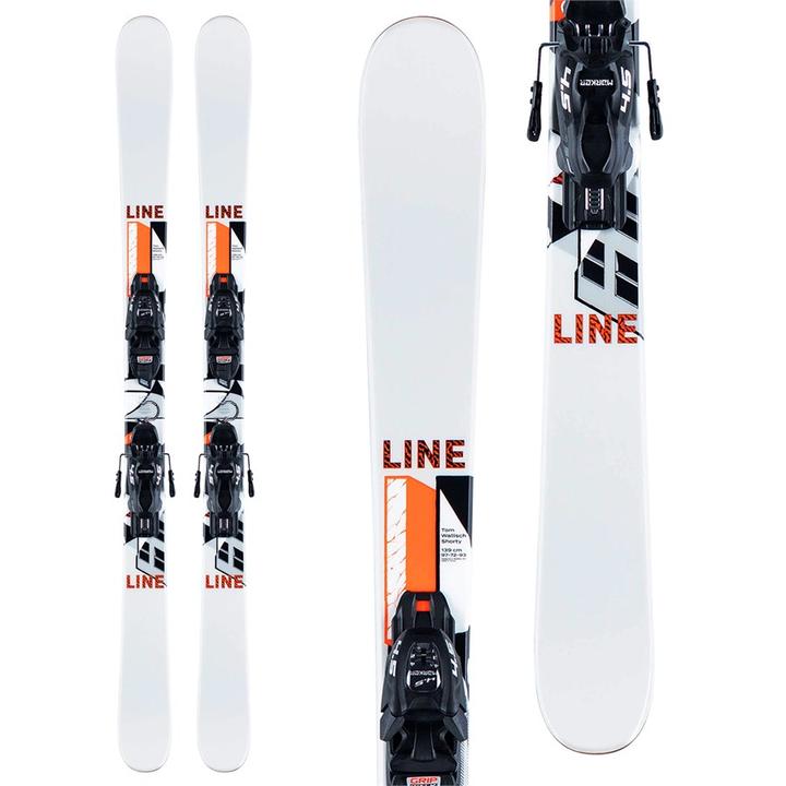 LINE TOM WALLISCH SHORTY w/ MARKER 7.0 BINDING SKI PACKAGE