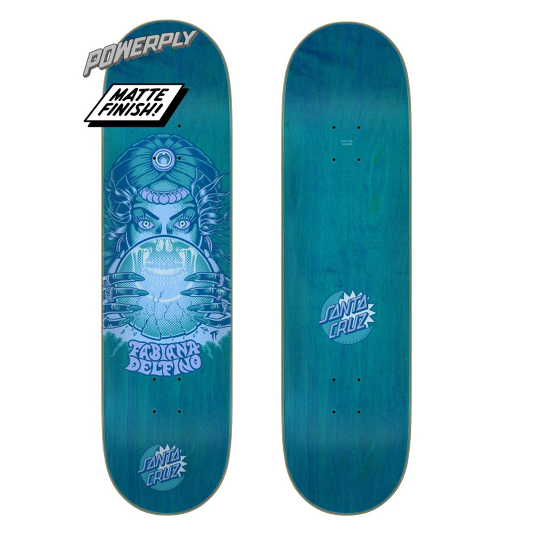 SANTA CRUZ DECK DELFINO FORTUNE TELLER 8.25