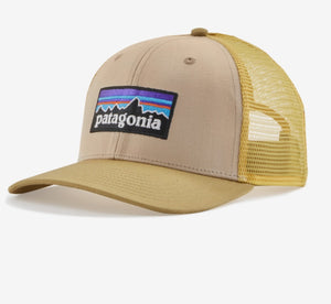 PATAGONIA P-6 LOGO TRUCKER HAT