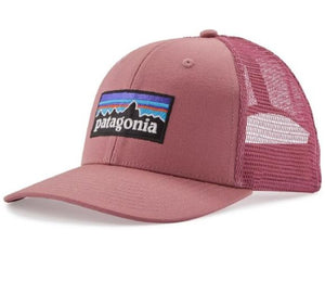 PATAGONIA P-6 LOGO TRUCKER HAT