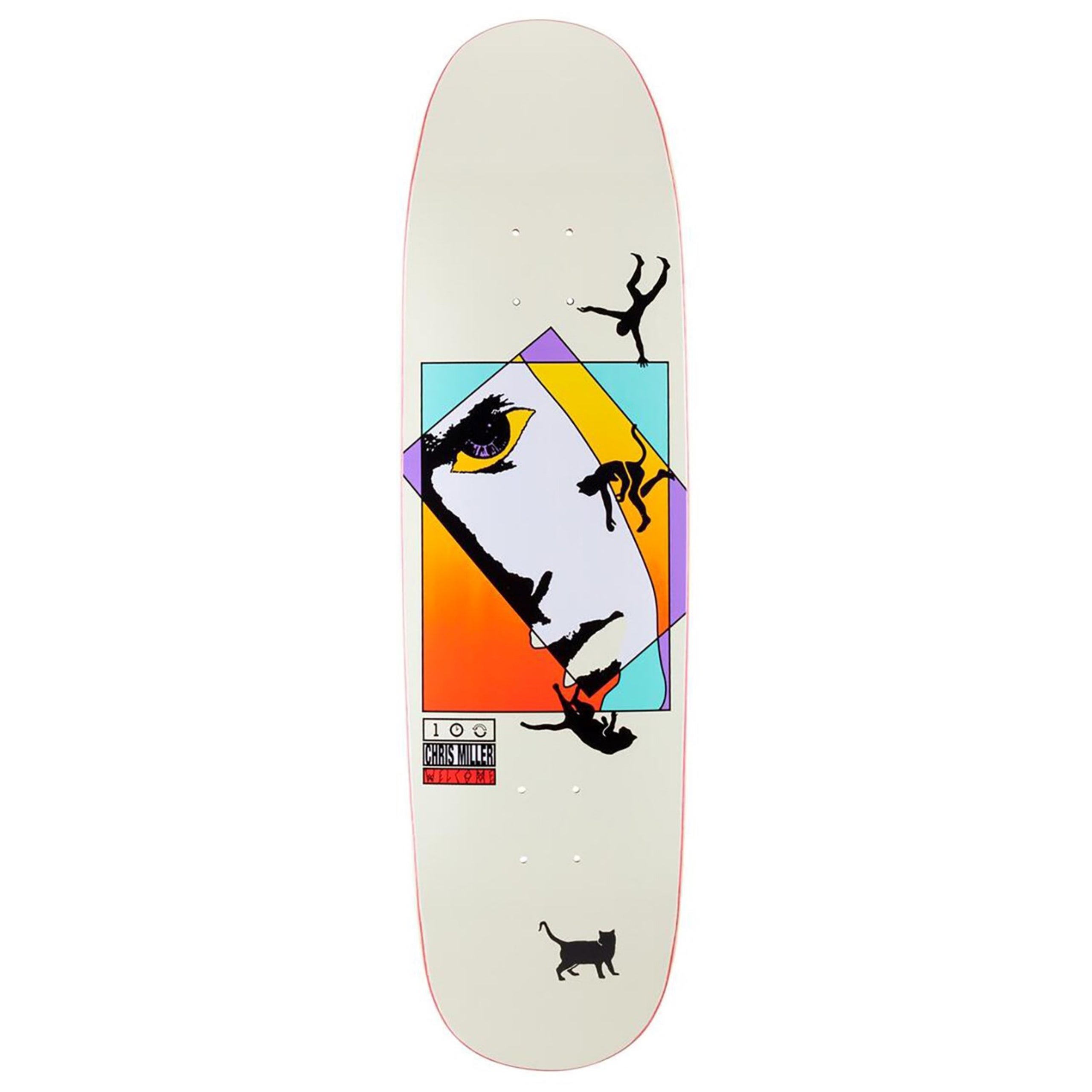 スケートボード WELCOME SKATEBOARDS Chris Miller 8.75\" スケボー デッキ WELCOME ウェルカム 8．75 Chris Miller